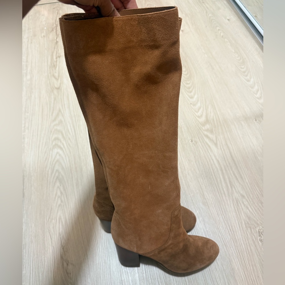 Michael Kors Tan Over the Knee Boots